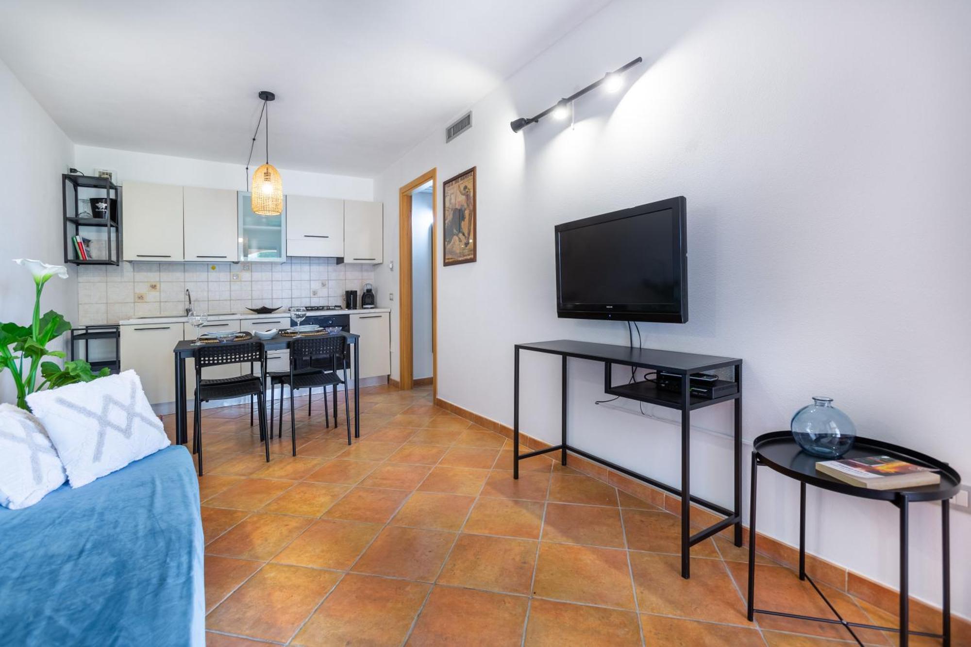 Aetos Home With Shared Swimming Pool - Porto Pino Hill 外观 照片